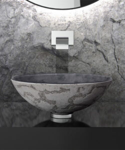 Luna 44 Crystal/Concrete Basin 